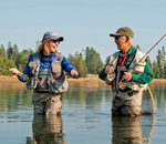 Fly fishing